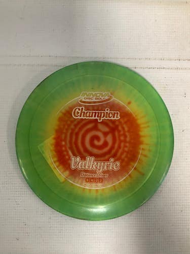 Used Innova VALKYRIE CHAMPION Disc Golf Driver Green 11823-S000039370