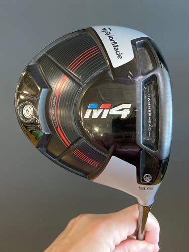 Used Men's TaylorMade M4 Right Handed Driver | Stiff Flex | Fujikura ATMOS Red Graphite Shaft