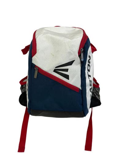 Used Easton Red/White/Blue BB/SB Player Backpack 11692-S000151468