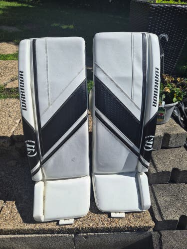 33" + 1.5" Sr. Warrior Ritual G6 E+ Goalie Leg Pads (Used)