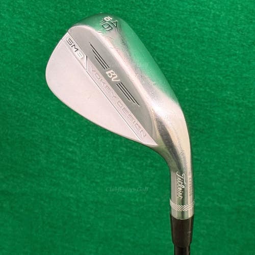 Titleist Vokey SM8 Chrome 46-10F 46 Wedge DG S400 Tour Issue Onyx Steel Stiff