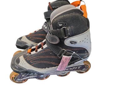 Used Ultra Wheels INLINE SKATES Senior Rec Fitness Skates Black Senior 10 11450-S000521363
