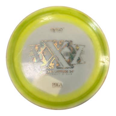 Used Latitude 64 OPTO XXX Disc Golf Driver Yellow 176g 11450-S000520855