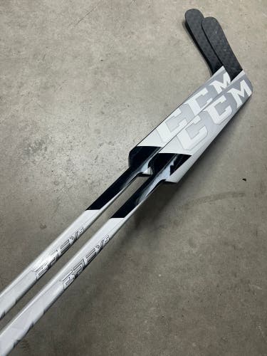 2 Pack 25” Senior CCM EFLEX 5 Regular Goalie Stick 25" Paddle (New)