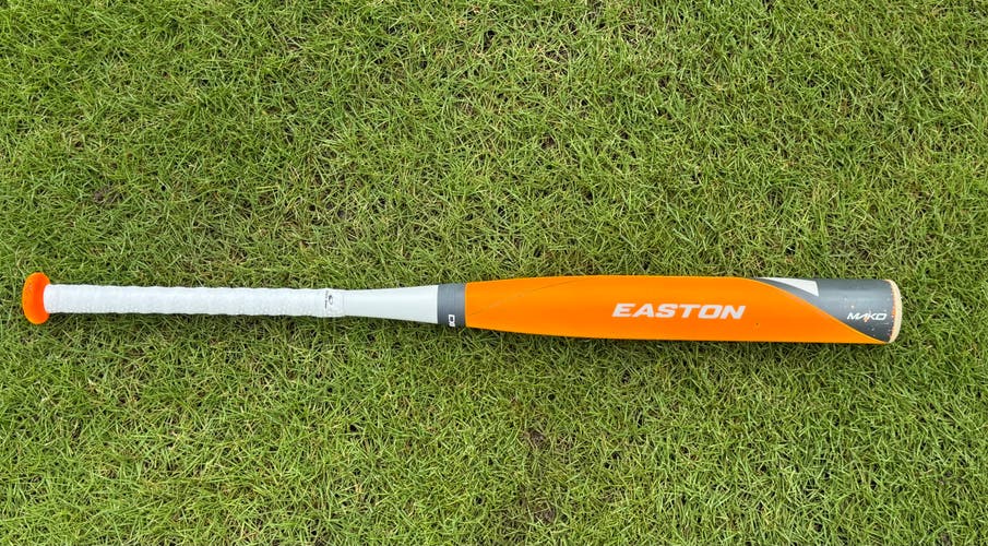 Easton Orange MAKO 30” (-11) Baseball Bat – Rare Size – HOT Bat – Very Good Condition