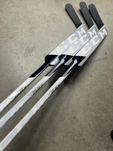 3 Pack 25” Senior CCM EFLEX 5 Regular Goalie Stick 25" Paddle (New)