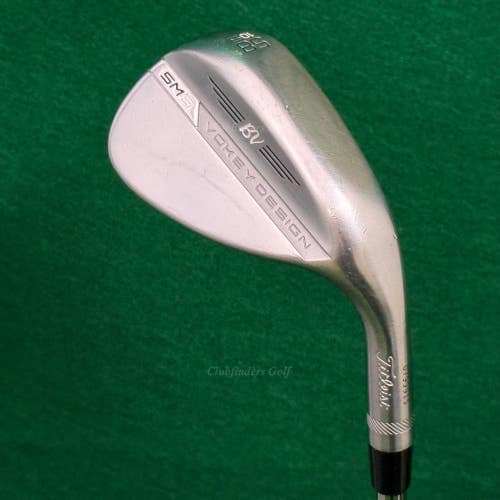Titleist Vokey SM8 Chrome 58-10S 58 Lob Wedge Factory Steel Wedge Flex