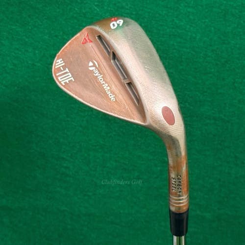 TaylorMade Milled Grind Hi-Toe Copper 60-10 60 Wedge KBS Hi-Rev 2.0 115 Steel