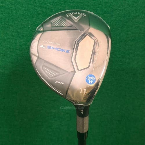 NEW Lady Callaway Paradym Ai Smoke Max 27 Fairway Wood 11 Cypher 4.0 Ladies