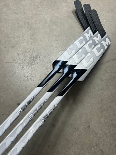 3 Pack 25” Senior CCM EFLEX 5 Regular Goalie Stick 25" Paddle (New)