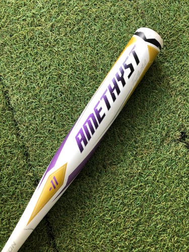 2022 Easton Amethyst Alloy Bat (-11) Alloy 22 oz 30" (Used)