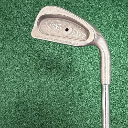 PING EYE 2 BLACK DOT Single 1 Iron Men's Right Hand Stiff Flex Steel Shaft 40"