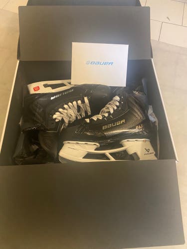 Custom Black 2025 Bauer Vapor Flylite Hockey Skates 9 Fit 3(New)