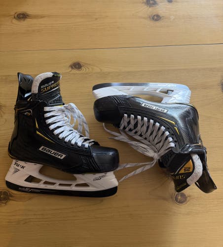 2018 Bauer Supreme 2S Pro Hockey Skates Regular Width 7.5 (Used)