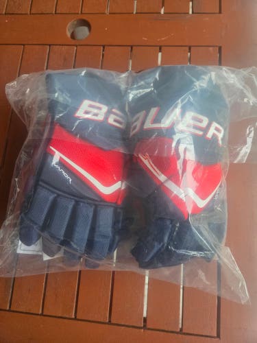 Bauer Vapor Flylite size 13" Navy/Red/White