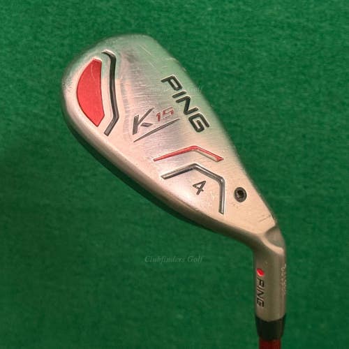 Ping K15 Red Dot Hybrid 4 Iron Factory TFC 149H Graphite Soft Regular