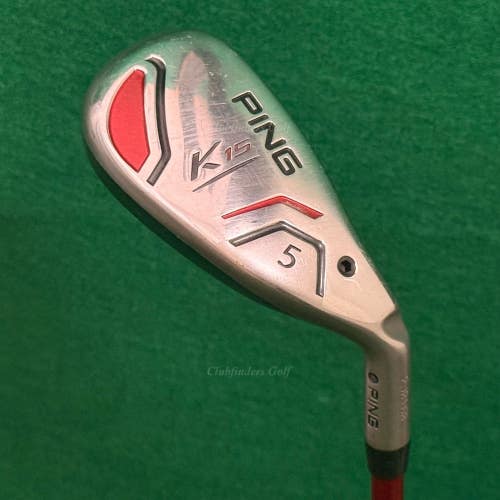 Ping K15 Black Dot Hybrid 5 Iron Factory TFC 149H Graphite Stiff