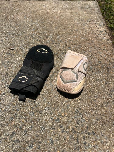 White EvoShield Elbow Guard Elbow Protection (Used)