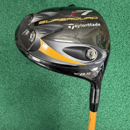 TaylorMade R7 Superquad Driver 8.5 Graphite Stiff Flex Proforce V2 MRH
