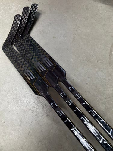 3 PACK 27” Paddle Senior True Catalyst PX Full Right Goalie Stick NHL (New)