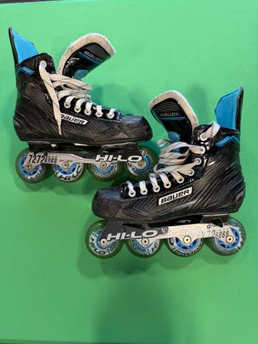 Junior Bauer RSX Inline Skates Regular Width Size 5 (Used)