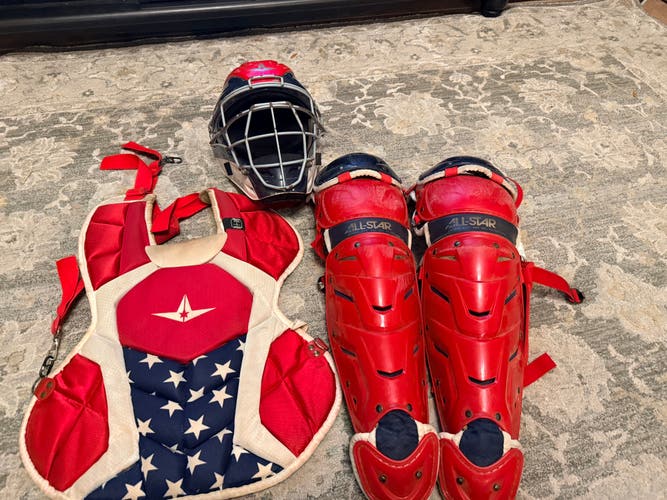 All Star System 7 Axis Catcher's Set (Used)
