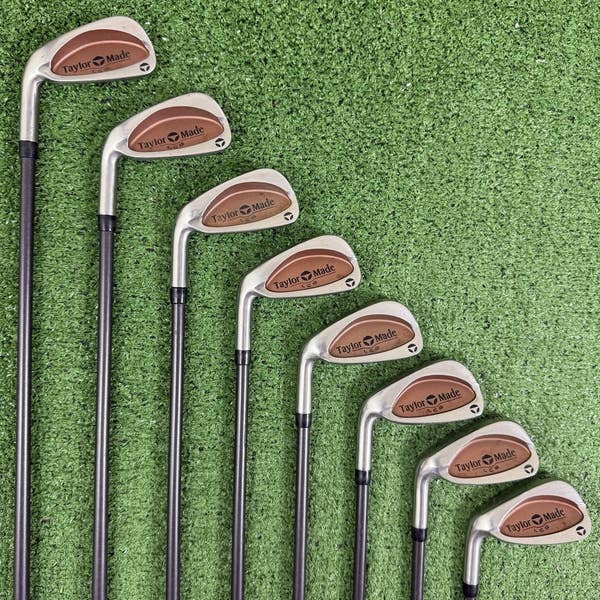 TaylorMade Burner LCG Iron Set 3-PW Bubble 2 Shaft Stiff Left