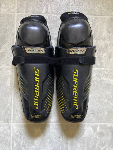 Youth Bauer Supreme S150 11" Shin Pads (Used)