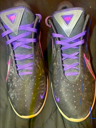 Men's Size12 Adult Nike LeBron 22 Black Laser sneakers (2022) Shoes (New)