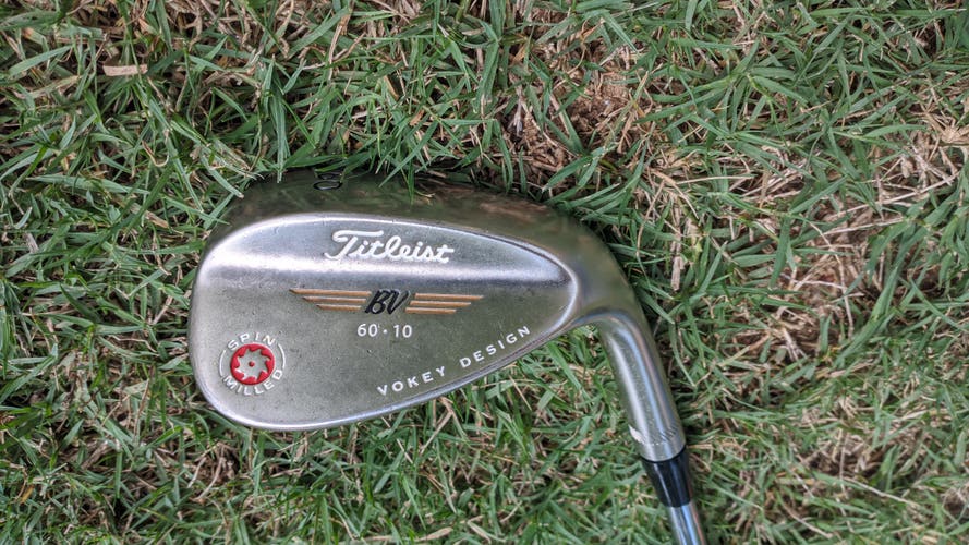 Titleist Vokey Spin Milled Red Saw RH Wedge 60-10 (Barely Used)