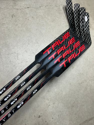 4 PACK True Catalyst 9X3 Regular Goalie Stick 26.5" Paddle Sogaard NHL Pro Stock (New)