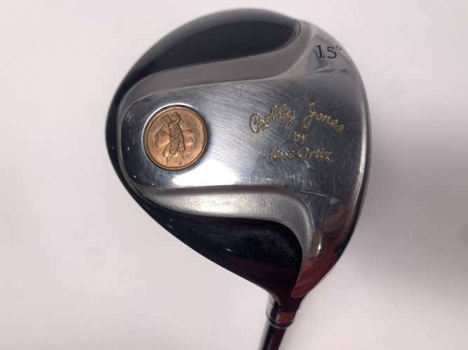 Bobby Jones Jesse Ortiz 3 Fairway Wood 15* JS7-S Stiff Graphite Mens RH