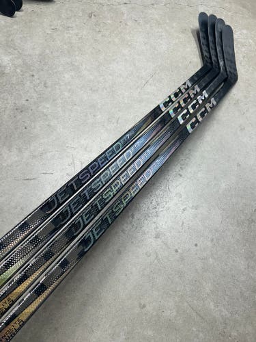 4 Pack 85 Flex P29 Senior CCM Jetspeed FT7  Pro Left Hand Hockey Stick Pro Stock (New)