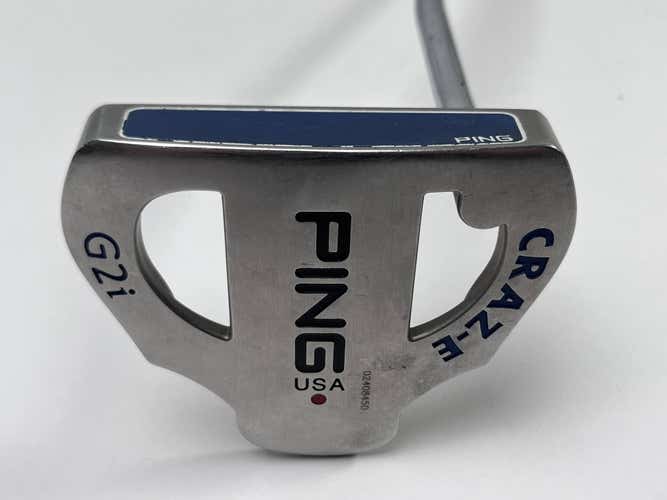 Ping G2i Craz-E Heel Shaft Putter 35" Red Dot 1* Flat Mens RH