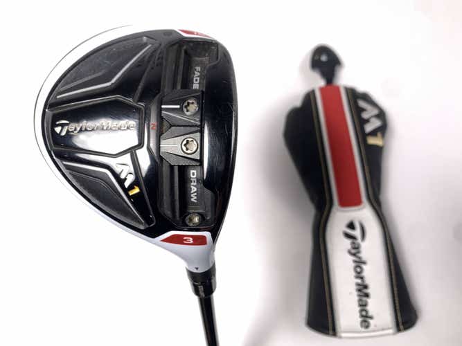 TaylorMade M1 3 Fairway Wood 15* Fujikura Pro 70g Stiff Graphite Mens RH HC