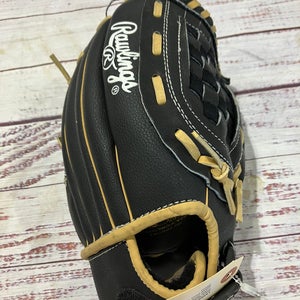 Black Rawlings Playmaker Series RH Baseball Glove 11.5" (New)