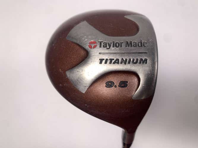 TaylorMade Ti Bubble Driver 9.5* Bubble S-90 Plus Stiff Graphite Mens RH