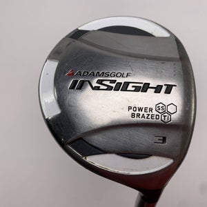 Adams Insight 3 Fairway Wood 15* Aldila 55g Senior Graphite Mens RH Midsize Grip
