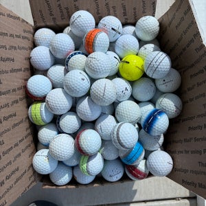 TAYLORMADE ASSORTED Box of AAA (3A) golf balls - 50 Pack - FREE SHIPPING
