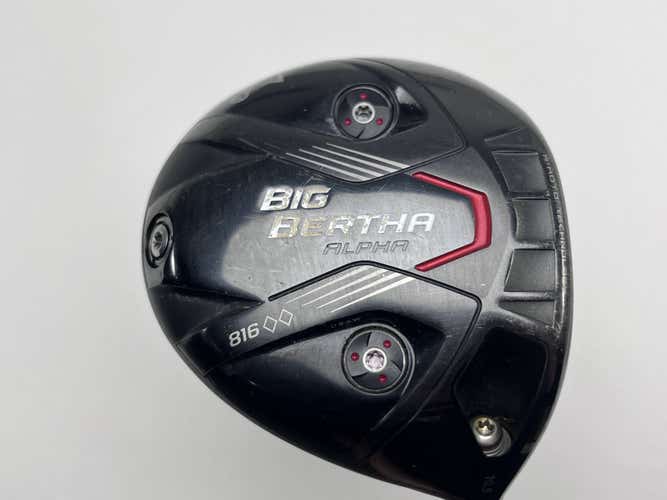 Callaway Big Bertha Alpha 816 DBD Driver 10.5*  Speeder 565 Stiff RH -1''