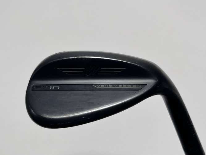 Titleist Vokey SM10 Jet Black Wedge 60* 10 Bounce S-Grind Wedge Steel Mens RH