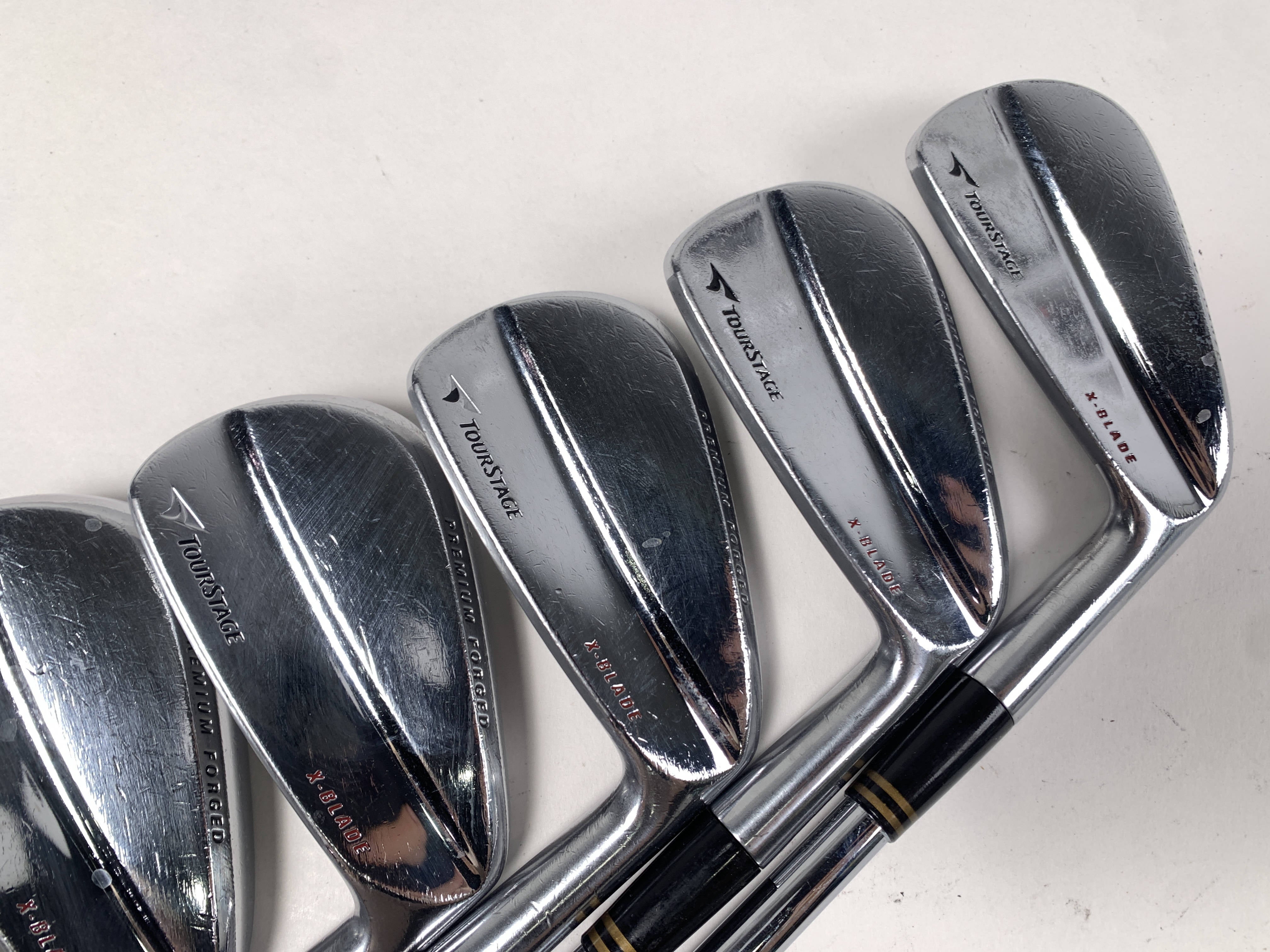 Crazy CRZ Muscle Blade Tokyo Iron Set 3-PW Stiff Steel Mens RH