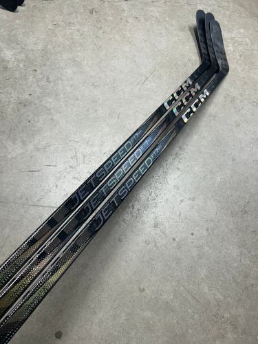 3 Pack 85 Flex P29 Senior CCM Jetspeed FT7 Pro Left Hand Hockey Stick Pro Stock (New)