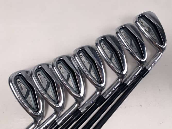 Ping G730 Iron Set 7-PW+AW+50+56 Blue Dot 1* Up Alta CB AWT Regular Graphite RH
