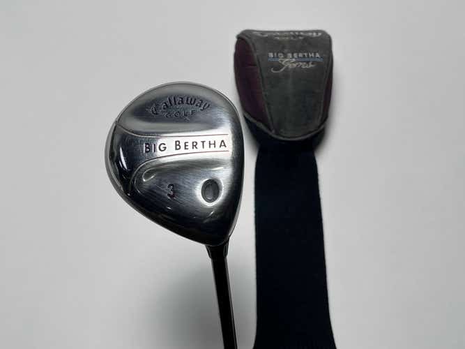 Callaway Big Bertha 2004 3 Fairway Wood 15* Gems 55 Ladies Graphite Womens RH HC