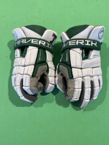 Used Large Maverik M6 Lacrosse Gloves 13"