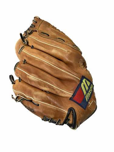 Used Mizuno MZ1055 BB/SB Glove RH Throw Brown 10" 11613-S000182882