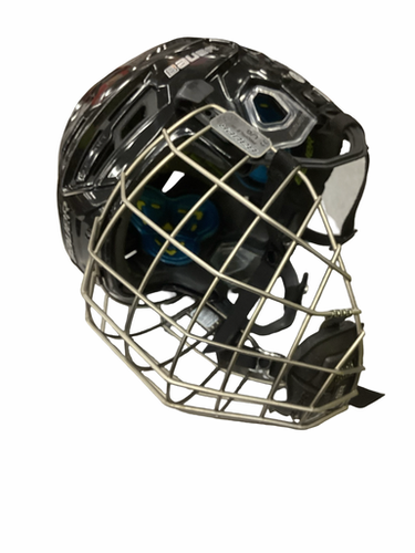 Used Bauer RE AKT 150 Helmet Cage Combo Black LG 11613-S000182863