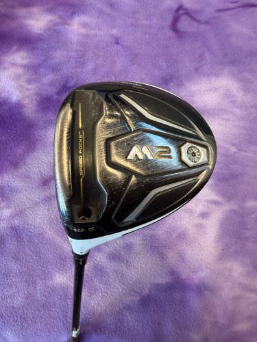 Men's TaylorMade 2016 M2 Driver Left Hand Regular Flex 10.5 Loft (Used)
