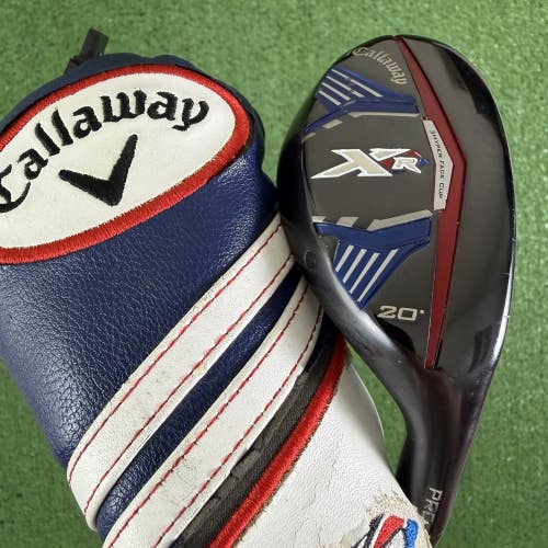 Callaway XR Pro 3 Hybrid 20 3H Project X 6.0 Stiff Flex Right Handed